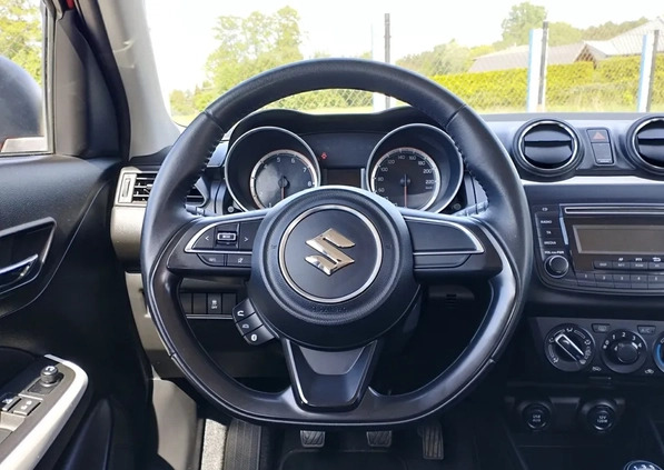 Suzuki Swift cena 43950 przebieg: 44632, rok produkcji 2017 z Wieleń małe 154